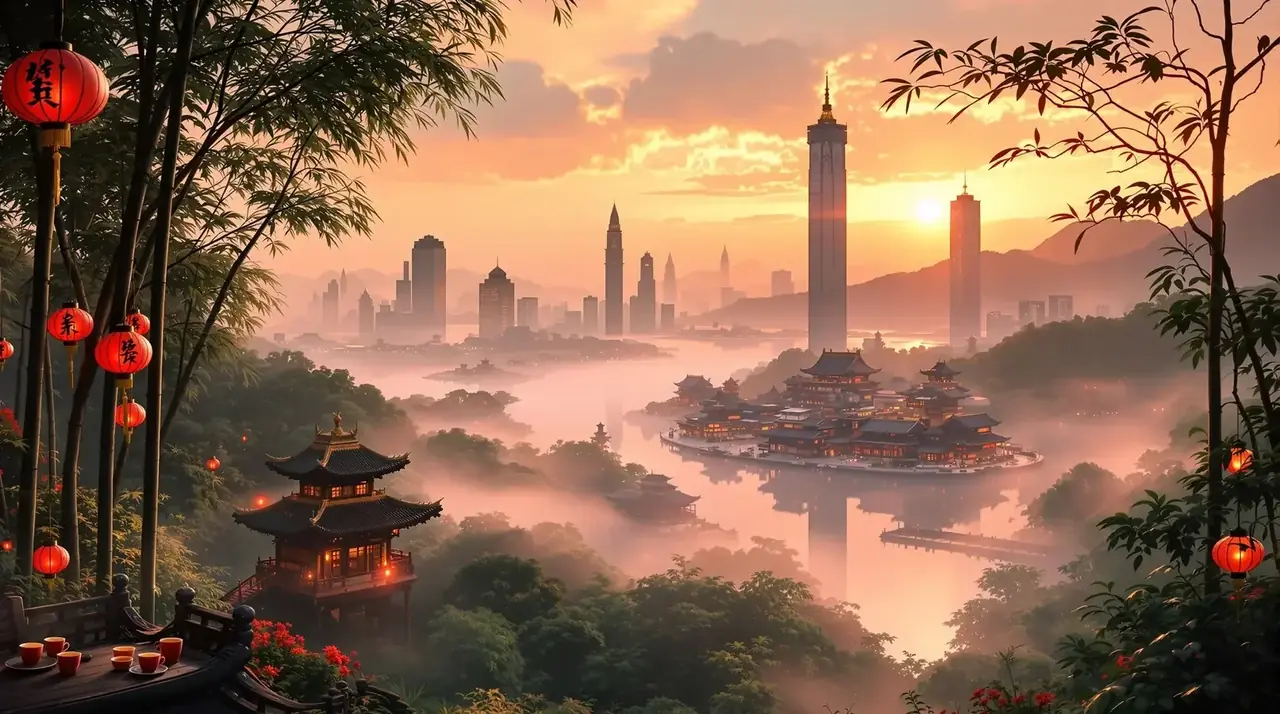 四川电影背景